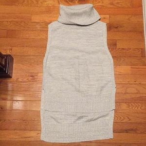 Silver Banana Republic turtle neck sweater, size M